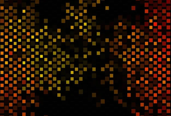 Темно Оранжевая Векторная Текстура Прямоугольным Стилем Иллюстрация Набором Красочных Прямоугольников — стоковый вектор