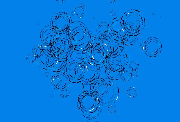 Couvercle Vectoriel Bleu Clair Avec Des Taches Illustration Abstraite Avec — Image vectorielle