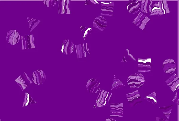 Texture Vectorielle Violet Clair Poly Style Avec Cercles Cubes Illustration — Image vectorielle