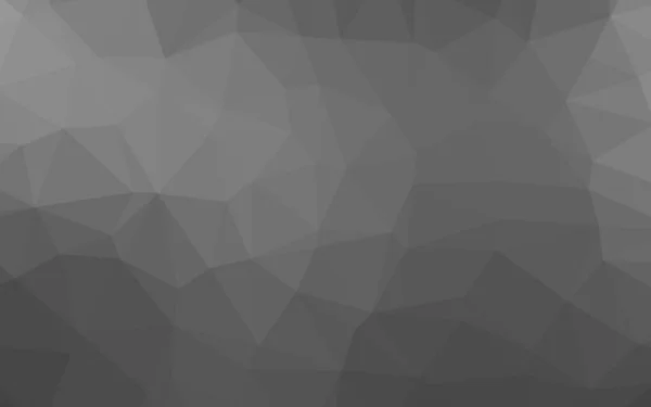 Light Silver Gray Vector Shining Triangular Background — Stock Vector