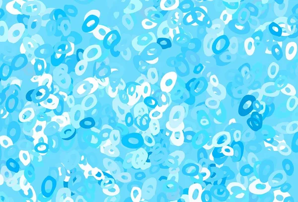 Bleu Clair Motif Vectoriel Jaune Avec Sphères — Image vectorielle