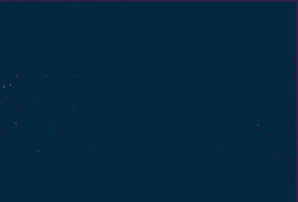 Світло Блакитний Червоний Векторний Візерунок Сферами Сучасна Абстрактна Ілюстрація Барвистими — стоковий вектор