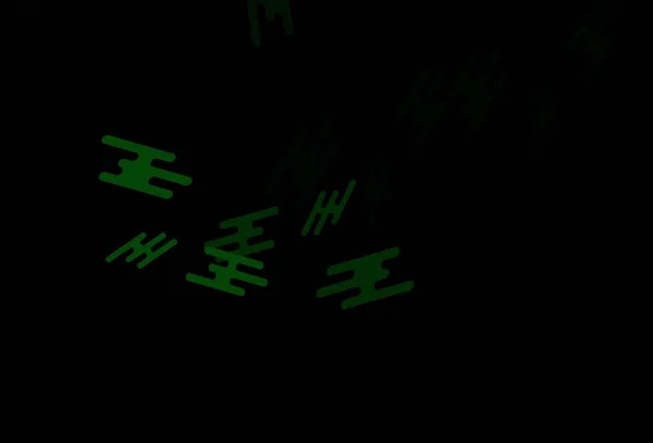 Chiffres Verts Sur Fond Noir — Image vectorielle