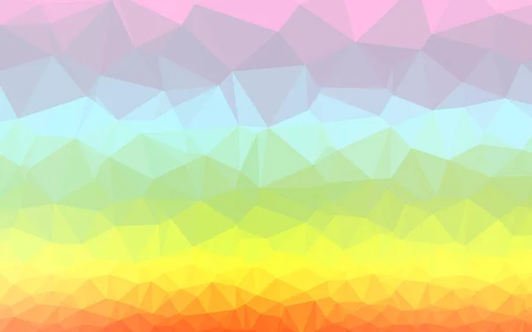 Multicolor Vetor Triângulo Textura Mosaico —  Vetores de Stock