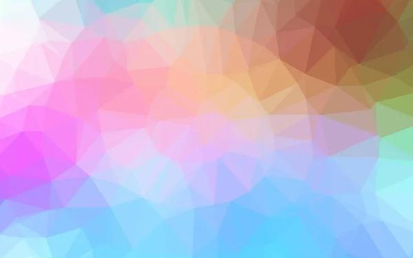 Multicolor Vetor Triângulo Textura Mosaico —  Vetores de Stock