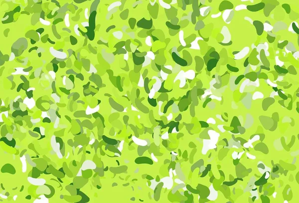 Fond Vectoriel Vert Clair Avec Des Formes Abstraites Illustration Avec — Image vectorielle