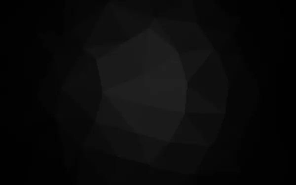 Тёмное Серебро Серый Вектор Сияющий Треугольный Фон — стоковый вектор