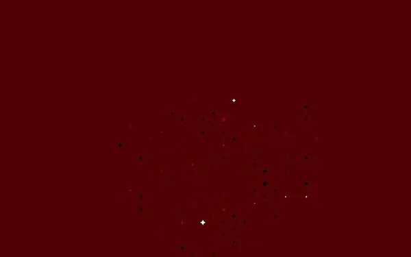 Textura Vectorial Rojo Claro Con Hermosas Estrellas — Archivo Imágenes Vectoriales