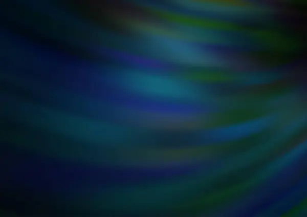 Темний Blue Вектор Розмитий Блиск Абстрактний Шаблон — стоковий вектор