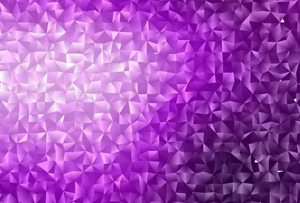 深紫色矢量模糊三角形模板 色彩斑斓的抽象图解与渐变 背景的纹理模式 — 图库矢量图片