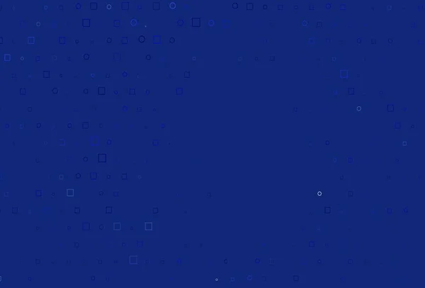 Световой Вектор Синего Цвета Точками Пятнами Кубиками — стоковый вектор