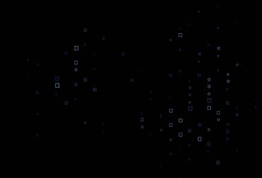 Kare biçiminde hafif BLUE vektör şablonu. Dikdörtgen şekilli soyut çizimler. Web siteleri, iniş sayfaları için desen.