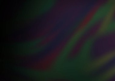 Koyu gümüş, gri vektör parlak bokeh deseni.