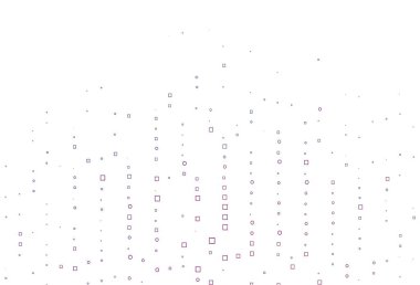 Açık Pembe, kare biçiminde mavi vektör şablonu. Dikdörtgenli soyut gradyan çizimi. İş ilanınız için akıllı tasarım.