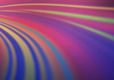 Multicolor vector background with lamp shapes.