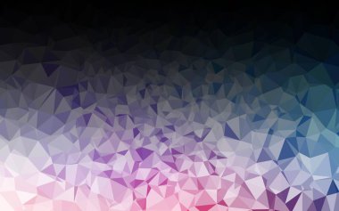 Açık Mavi, Kırmızı vektör bulanık üçgen dokusu.