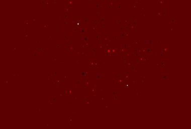 Kart sembollü açık kırmızı vektör deseni. Kalplerle, maça, sinek ve elmaslarla parlayan illüstrasyon. Kumarhanelerin kartvizitleri için şablon.