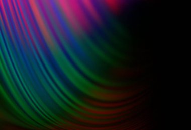 Multicolor vector background with lamp shapes.