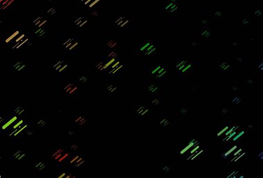 Koyu Çokrenkli, renkli çizgileri olan Gökkuşağı vektör dokusu.