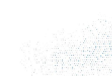 Dikdörtgenli hafif BLUE vektör arka planı. Dikdörtgen şekilli soyut çizimler. İş broşürleri, broşürler için desen.