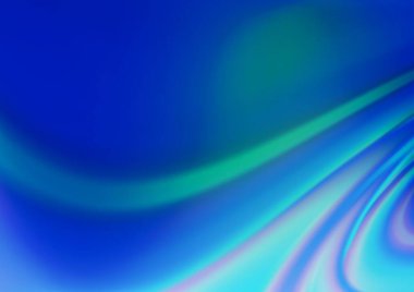 Açık Mavi, Yeşil vektör bokeh ve renkli desen.