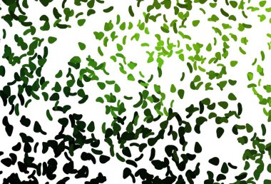 Aydınlık Çokrenkli, soyut şekilli Gökkuşağı vektör arkaplanı. Renkli rastgele şekillerle modern soyut illüstrasyon. Web siteniz için basit tasarım.