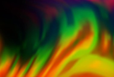 Multicolor vector background with lamp shapes.