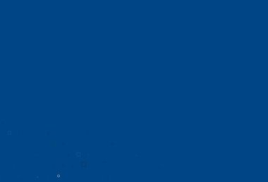 Leke ve dikdörtgenli hafif BLUE vektör şablonu. Daireleri olan renkli bir eğim, soyut arkaplanda dikdörtgenler. Güzel web siteleri için desen.