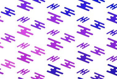 Açık Pembe, tekrarlanan çubuklu mavi vektör şablonu. Renkli çubuklarla gösterişli soyut çizimler. TV reklamları için arkaplan.