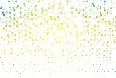 Çember şekilli soyut vektör düzeni. Doğa tarzında bulanık halkaları olan güzel renkli çizimler. Marka kitabın için tamamen yeni bir şablon.