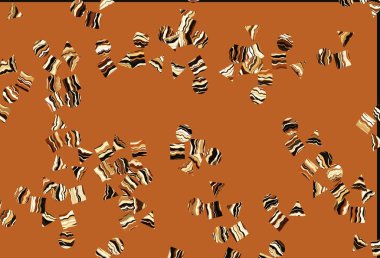 Açık Turuncu vektör arkaplanı çizgiler, daireler, eşkenar dörtgenler. Renkli daireler, üçgenler, kareler çizilmiş bir resim. İniş sayfası için modern şablon.