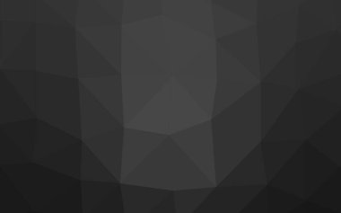 Koyu siyah vektör düşük polimer dokusu.