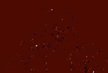 Soyut biçimlerde Light Orange vektör arkaplanı. Rastgele şekillerle soyut tarzda dekoratif tasarım. Kartvizitiniz için modern tasarım.