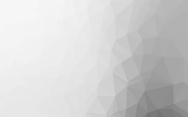 Açık Gümüş, gri vektör bulanık üçgen desen.