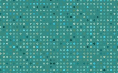 Açık Mavi, noktalı yeşil vektör arkaplanı.