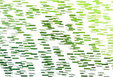 Uzun çizgileri olan açık yeşil vektör arkaplanı. Bulanık dekoratif tasarım basit bir şekilde çizgilerle. Reklamınız, posteriniz, afişiniz için en iyi tasarım.