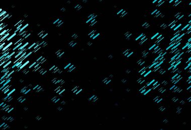 Düz çizgileri olan koyu mavi vektör arkaplanı. 