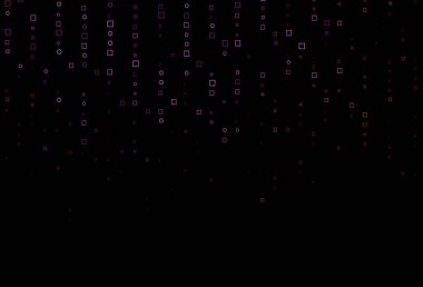 Açık Mor, dikdörtgenli pembe vektör düzeni, kareler. Dikdörtgenli soyut gradyan çizimi. Reklamlar için desen.