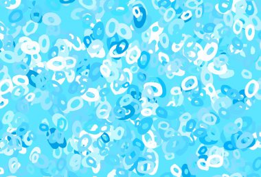 Çember şekilli soyut vektör düzeni. Doğa tarzında bulanık halkaları olan güzel renkli çizimler. Marka kitabın için tamamen yeni bir şablon. 