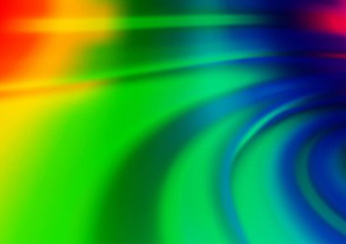 Işık Çokrenkli, Gökkuşağı vektörü soyut parlak şablon.