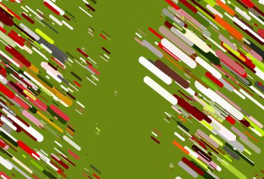 Açık Yeşil, uzun çizgileri olan kırmızı vektör arkaplanı.