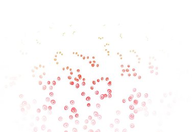 Açık Yeşil, daire şekilli kırmızı vektör düzeni. 