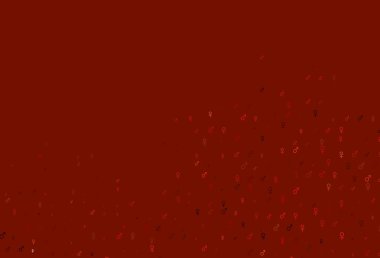 Açık turuncu vektör şablonu, erkek ve kadın sembolleri. Soyut tarzda, cinsiyet şekilleriyle basit bir gradyan tasarımı. Uniseks duvar kağıtları için modern tasarım.