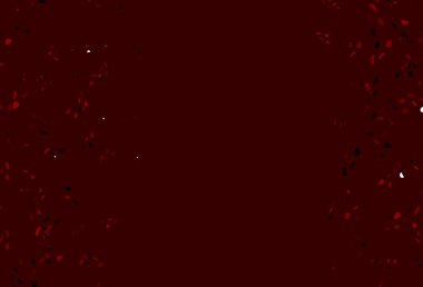 Soyut biçimlerde açık kırmızı vektör arkaplanı. Soyut tarzda rengarenk gradyan şekilleri olan bir resim. Kartvizitiniz için modern tasarım.