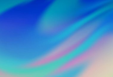 Açık BLUE vektör soyut bulanık düzeni. Parlak renkli bir illüstrasyon. İşiniz için yepyeni bir tasarım..