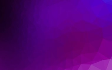 Koyu Mor vektör üçgen desen.