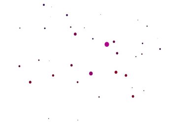 Disklerle açık pembe vektör dokusu. Doğa tarzında renkli baloncuklu soyut illüstrasyon. Reklamlar, broşürler için desen.