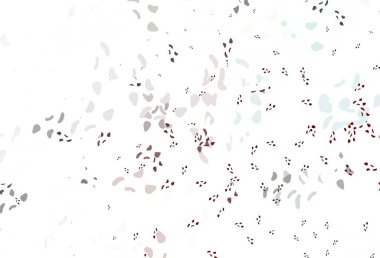 Kaotik şekilli açık kırmızı vektör deseni. Soyut gradyan şekilli basit renkli çizimler. Duvar kağıtları için zarif tasarım.