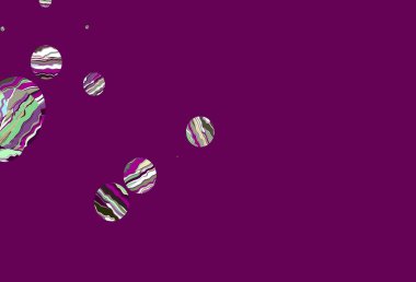 Hafif Çokrenkli, baloncuklu Gökkuşağı vektör arkaplanı.