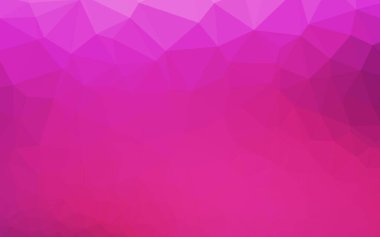 Açık Pembe vektör mozaik şablonu.